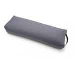 Bawełniany bolster do jogi szary