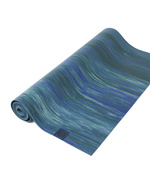 Podróżna mata do jogi Manduka eKO SuperLite Travel 1.5mm - Blue Toad Marble