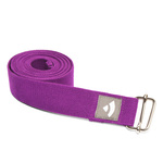 Pasek do jogi Asana ciemnofioletowy 2,5 m x 38 mm