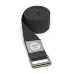 Pasek do jogi Padma antracytowy 2,44 m x 45 mm