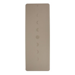 Mata do jogi Phoenix 4mm - Beżowa w fazy księżyca