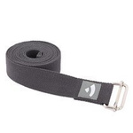 Pasek do jogi Asana antracytowy 2,5 m x 38 mm