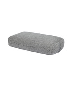 Prostokątny bolster do jogi Manduka Wool Grey