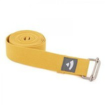 Pasek do jogi Asana żółty 2,5 m x 38 mm